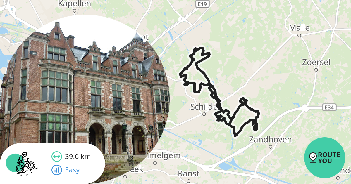 SintJobIn'tGoor 39km MTB Mountainbikeroute RouteYou