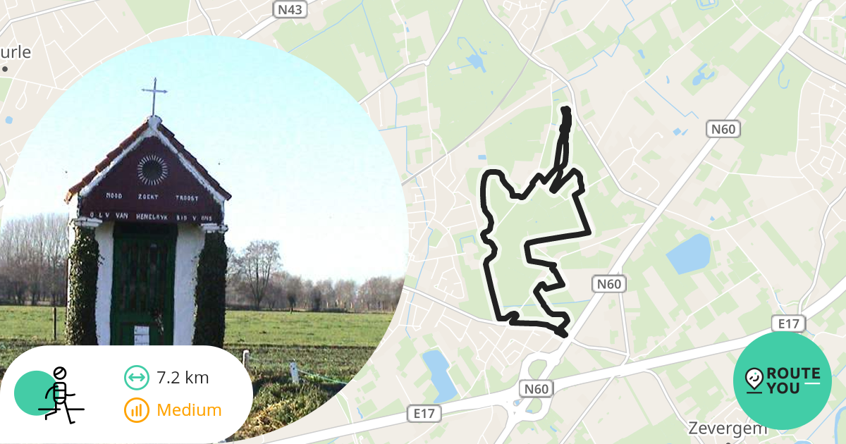 Zevendrevenroute Parkbos - Recreatieve wandelroute | RouteYou