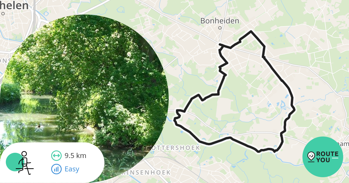 Bonheiden Wandelroute RouteYou