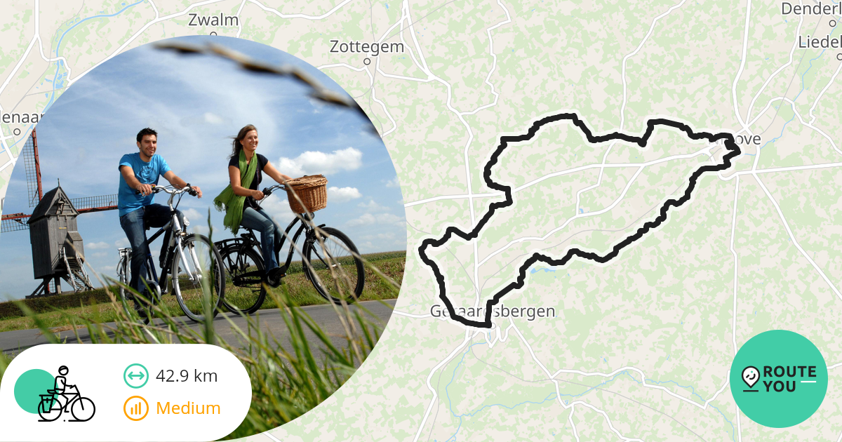 Geraardsbergen Fietsroute - Recreatieve Fietsroute | RouteYou