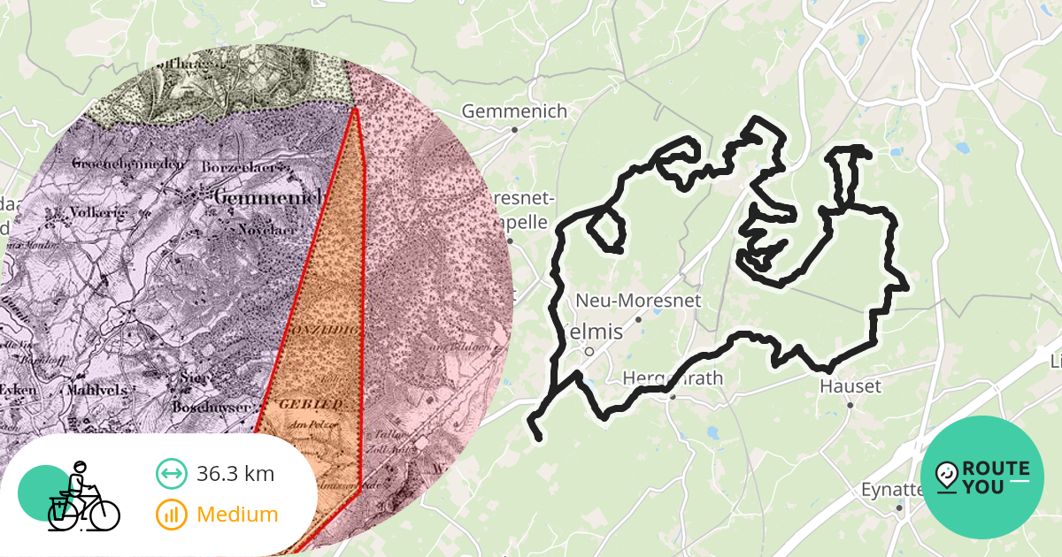 Recreatieve fietsroute RouteYou