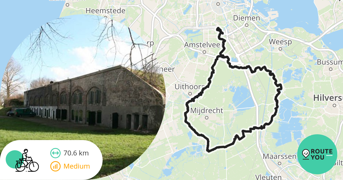 Rondje Breukelen Recreatieve Fietsroute Routeyou 