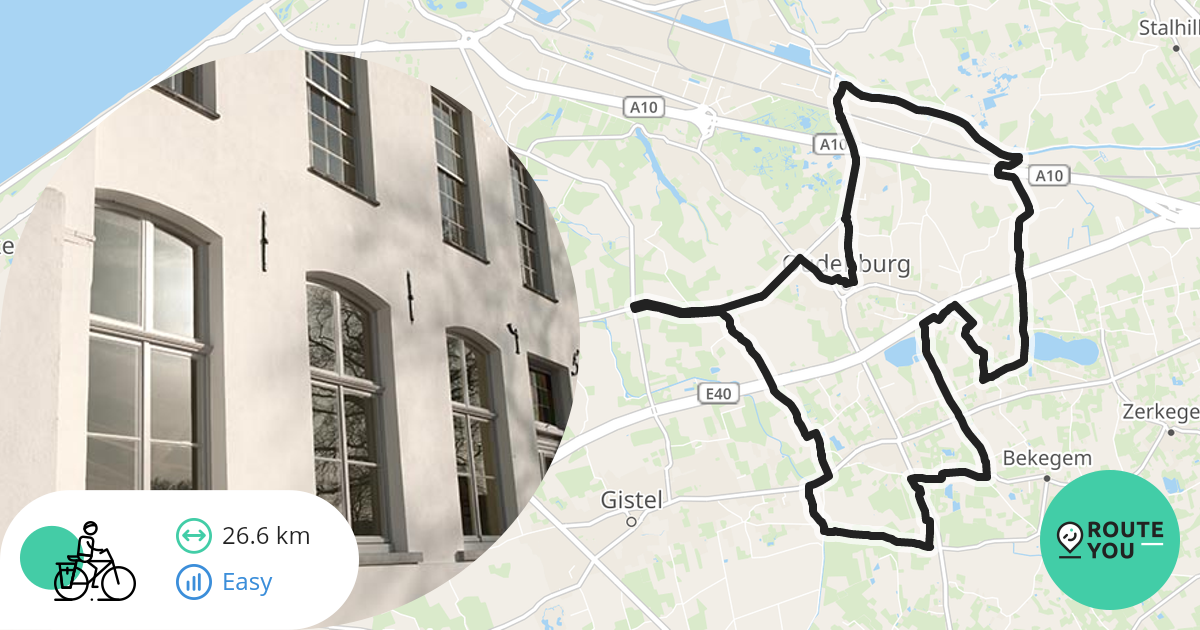 Oudenburg-de twaalf - Recreatieve fietsroute | RouteYou