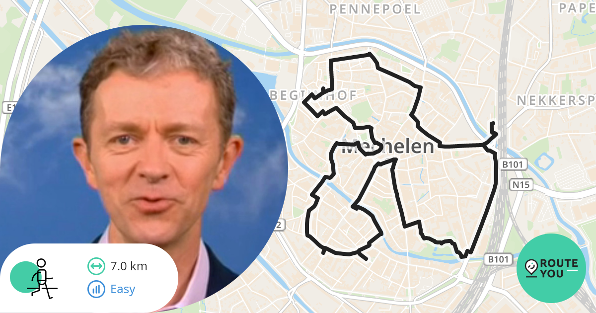 Ode aan FDB: Een Mechelse stadswandeling - Wandelroute | RouteYou