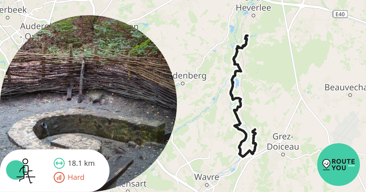 OudHeverlee Eerken 2 Wandelroute RouteYou