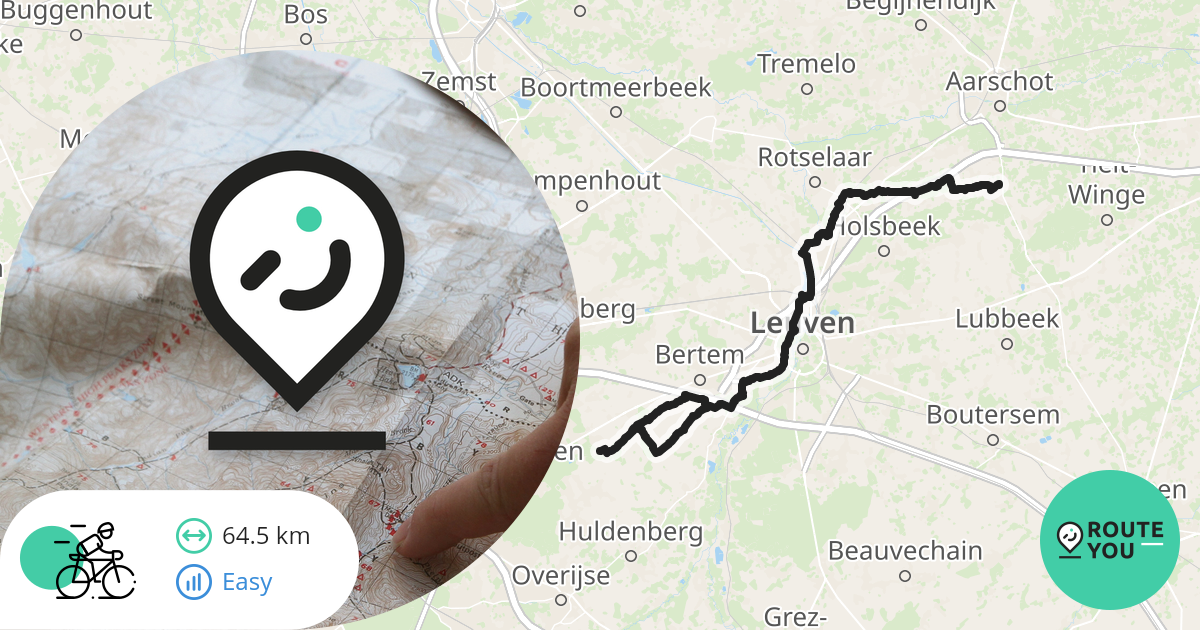 Nieuwrode Racefietsroute RouteYou