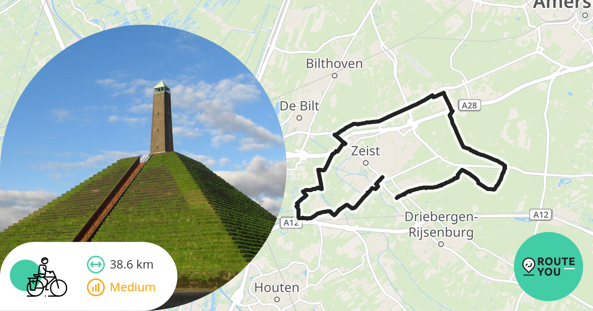 Zeist Recreatieve fietsroute RouteYou