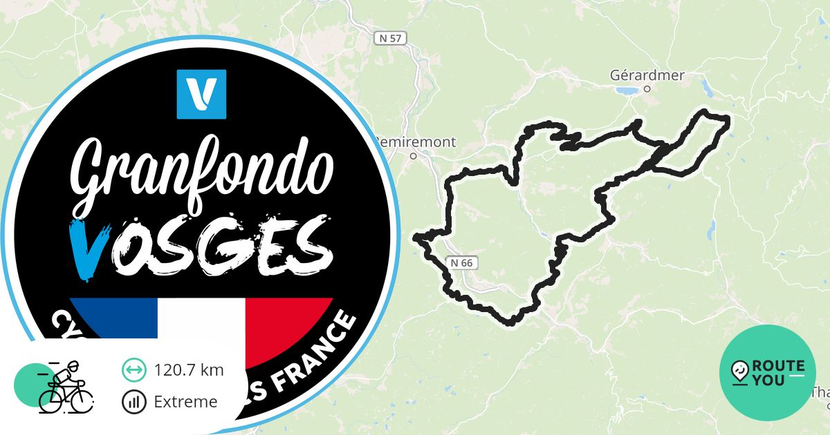 Granfondo Vosges - Mediofondo - Parcours de vélo de route | RouteYou