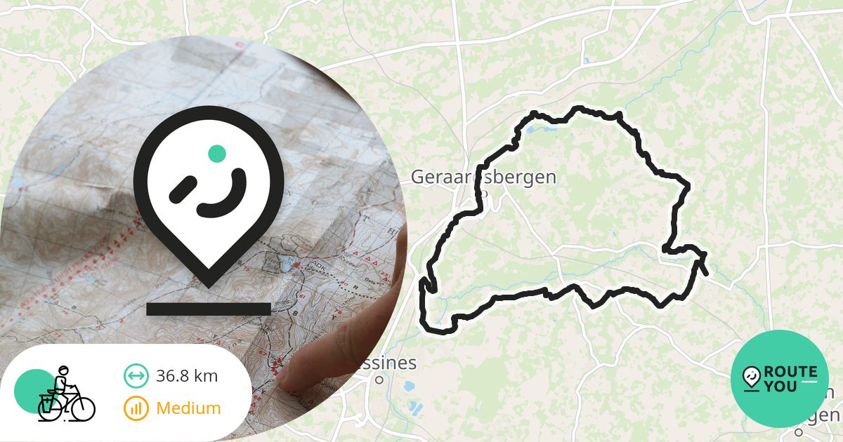 Tollembeek - Deux Acren - Recreatieve fietsroute | RouteYou