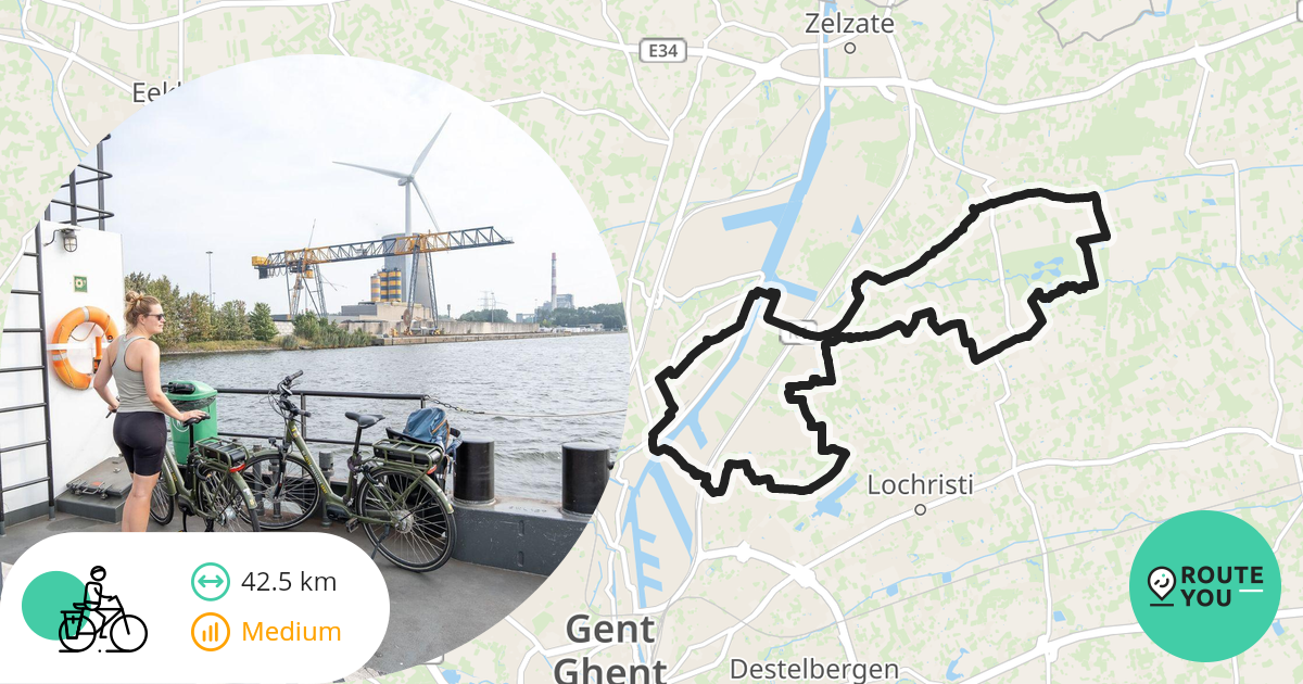 Haven Van Gent Fietsroute - Recreatieve Fietsroute | RouteYou