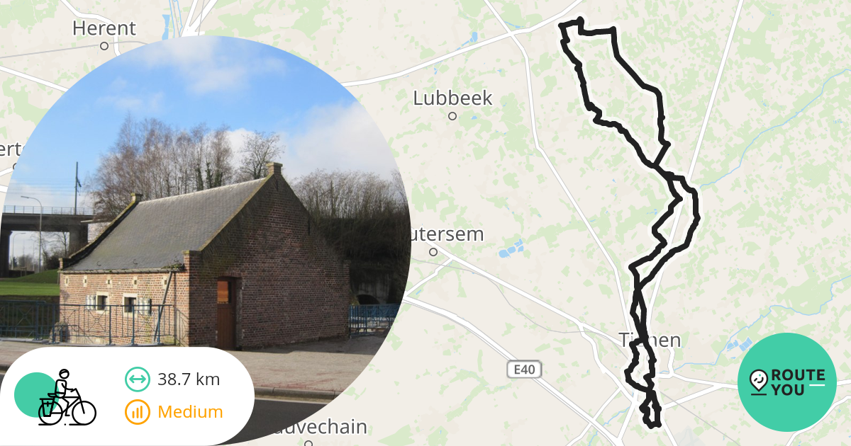 Nieuwrode 48 Recreatieve fietsroute RouteYou