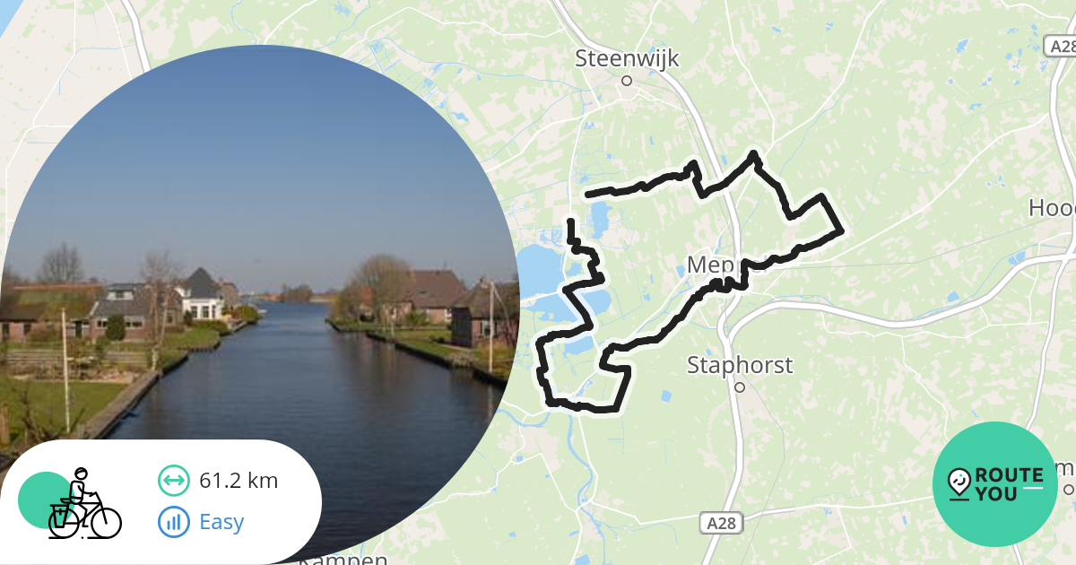 Giethoorn-3_65 Km - Recreatieve Fietsroute | RouteYou