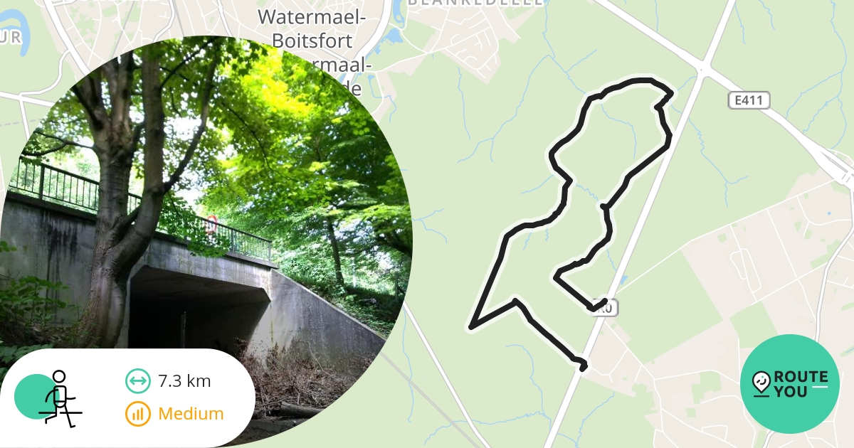 Hoeilaart - Watermaal-Bosvoorde - Wandelroute | RouteYou