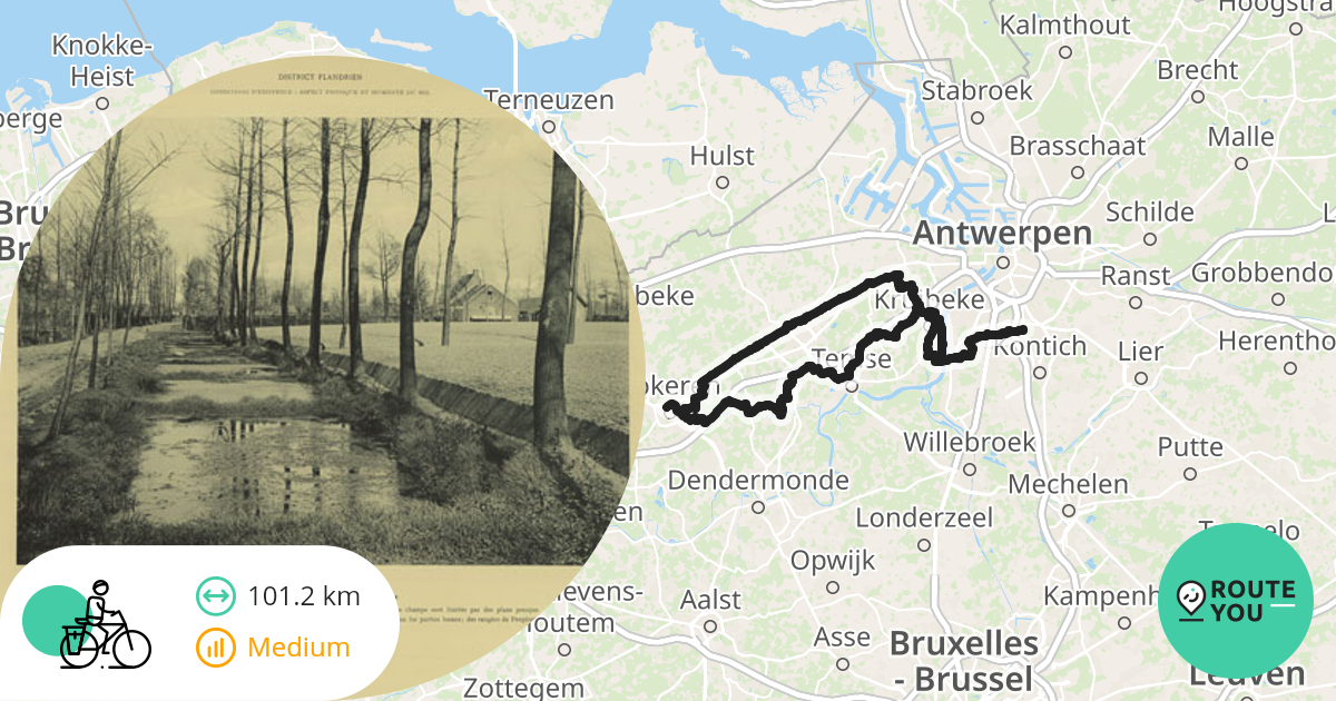 Lokeren Via F4 2023 - Recreatieve Fietsroute | RouteYou