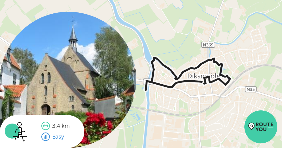 Diksmuide Boschwandeling - Wandelroute | RouteYou