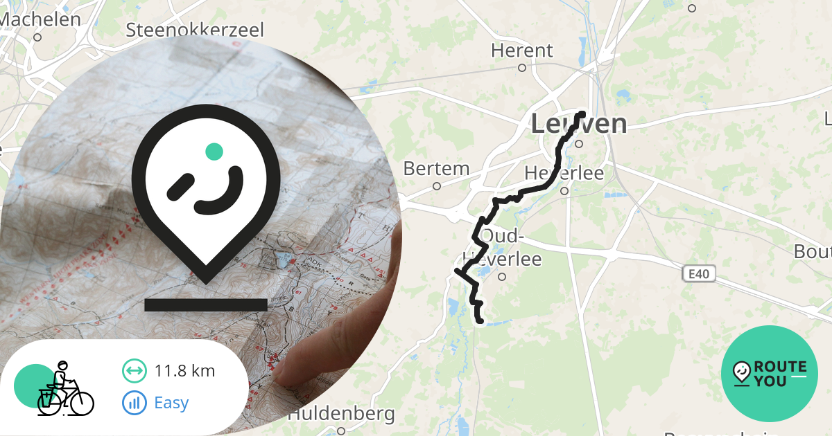 OudHeverlee Leuven Recreatieve fietsroute RouteYou