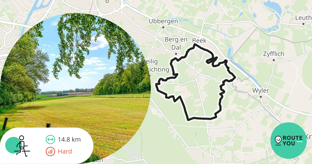 Beek Wandelroute Routeyou