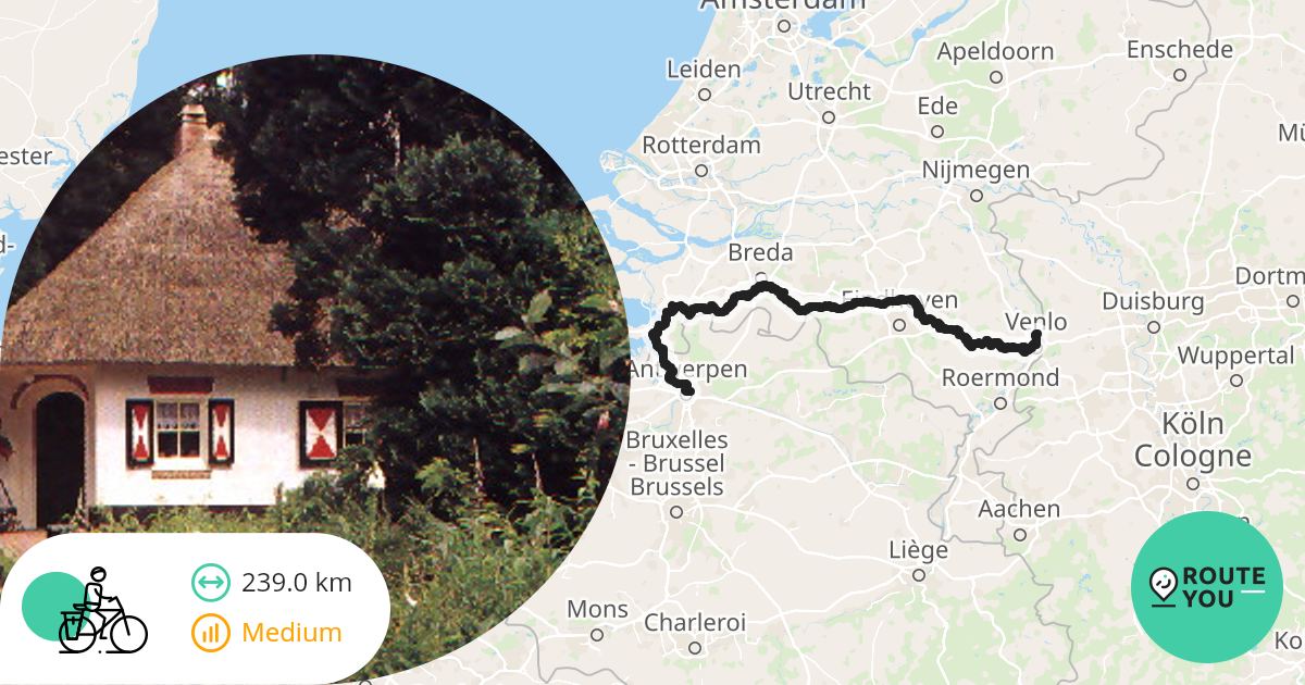 lf13 - Schelde Rijn Antwerpen - Recreatieve fietsroute | RouteYou