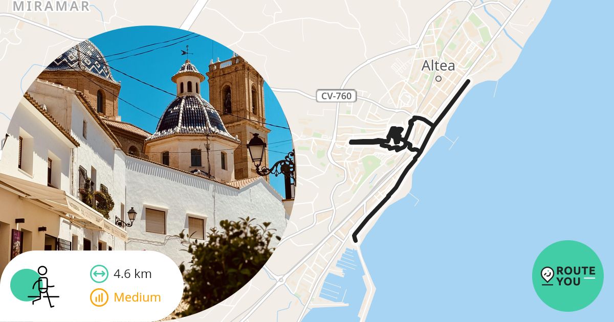 Altea - Wandelroute | RouteYou