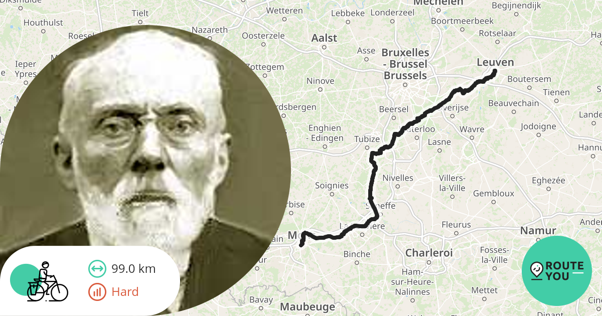 Leuven - Bergen - Recreatieve fietsroute | RouteYou