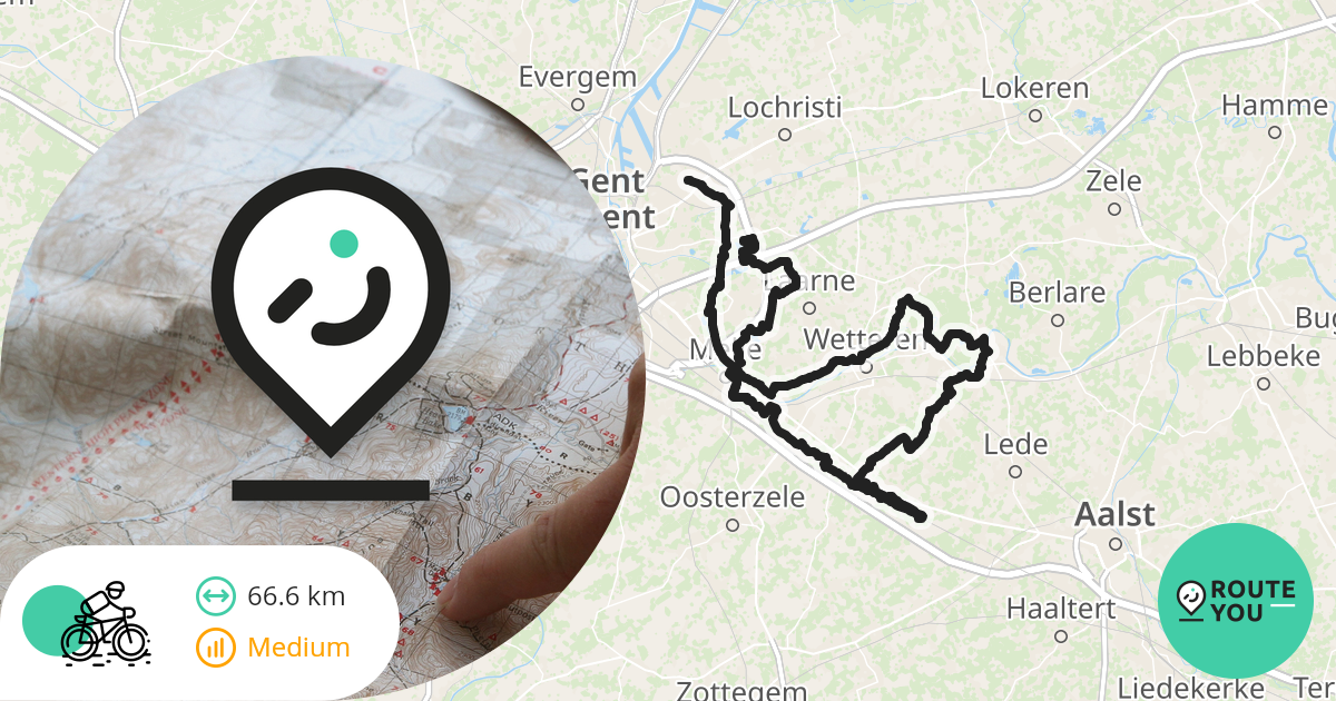 SCHELDEGRAVEL - Gravel bike route | RouteYou