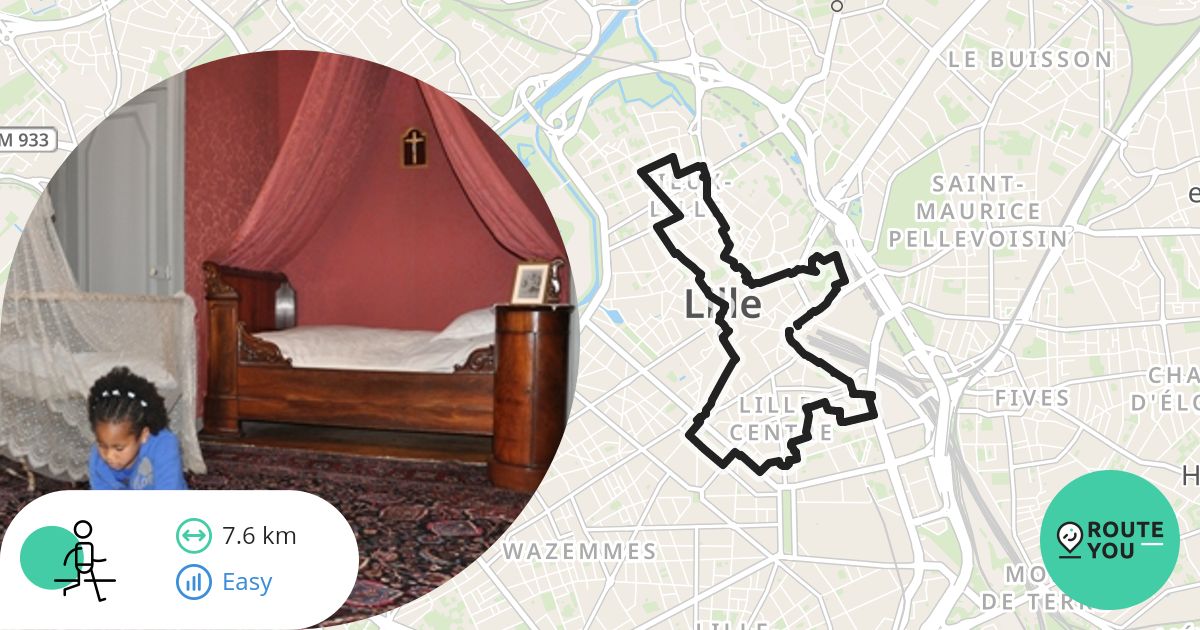 Rijsel 8K - Wandelroute | RouteYou