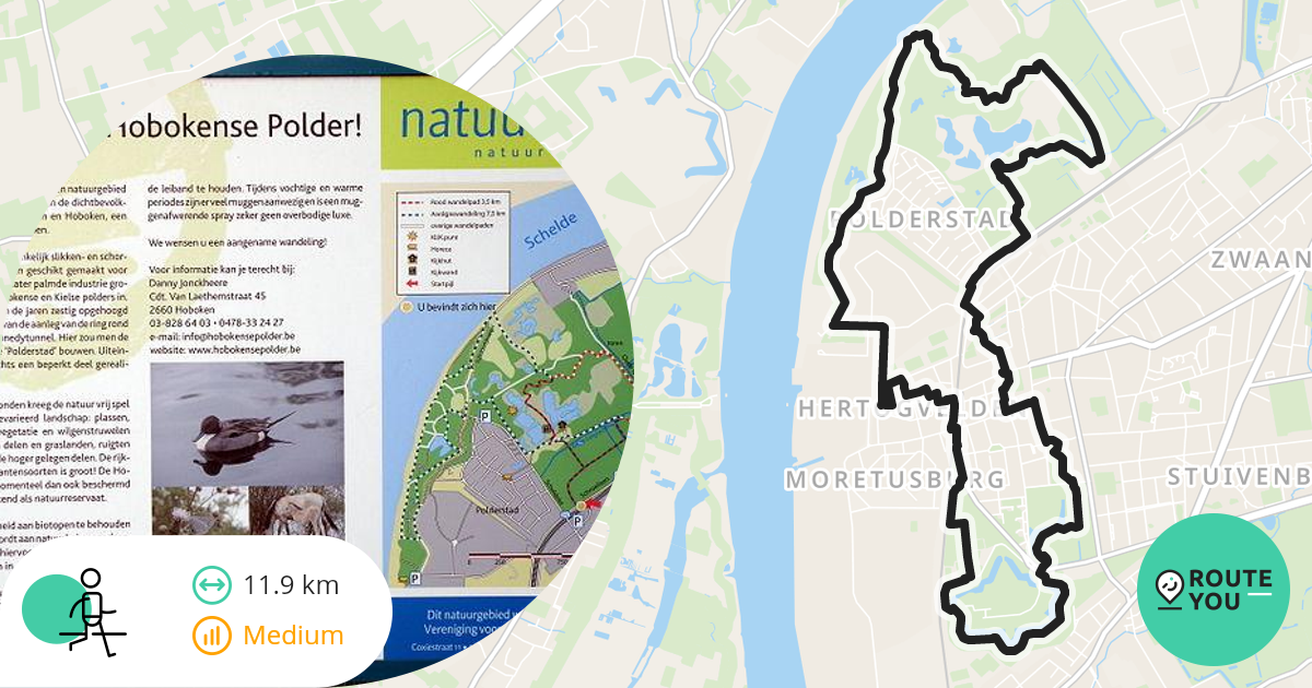 Hobokensepolder Fort Km Wandelroute Routeyou