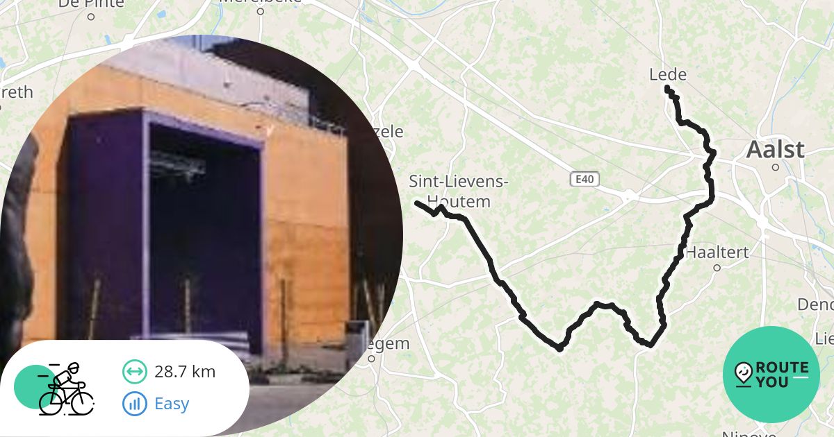Lede - Sint-Lievens-Houtem (28km) - Racefietsroute | RouteYou