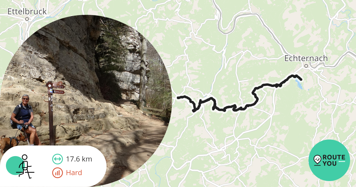 Christnach - Echternach - Wandelroute | RouteYou