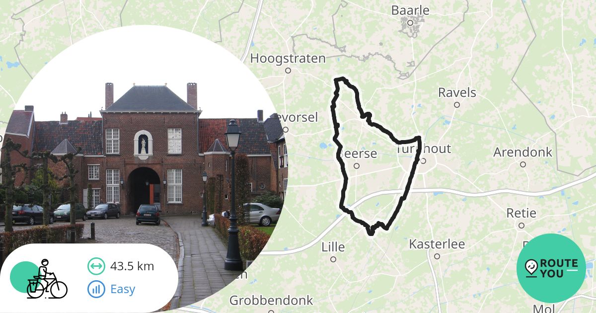 Beerse - Stadsfietsroute | RouteYou