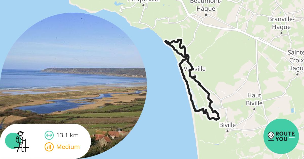 Entre mer et dunes - Itinéraire de randonnée | RouteYou