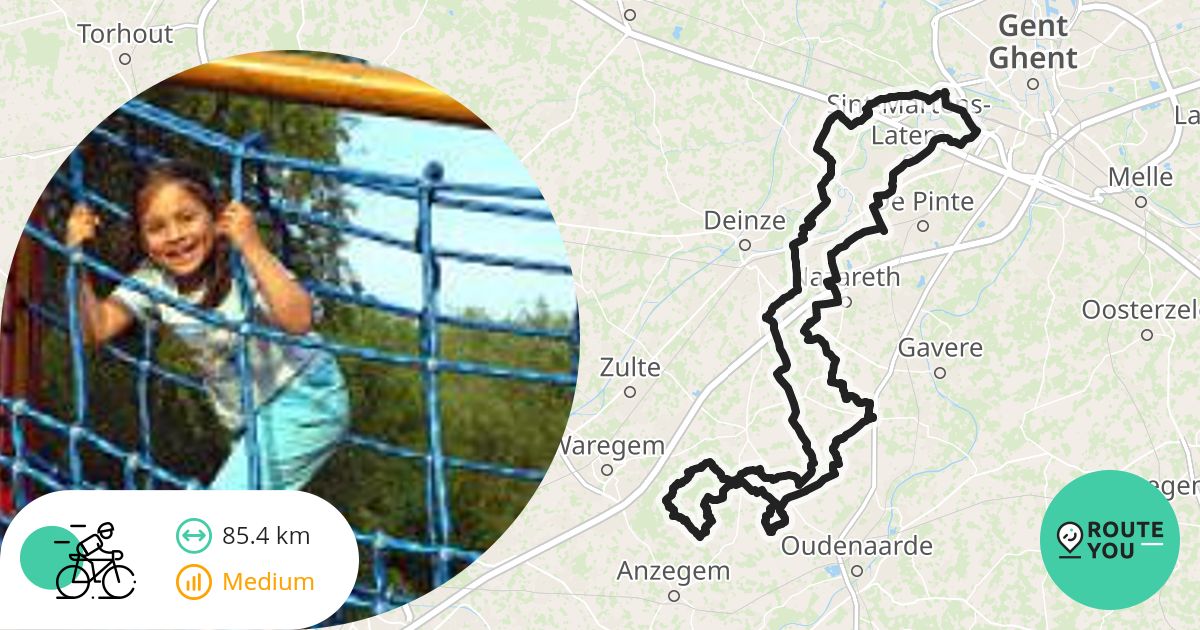 Tjammelberg 85km Rit33DR WTCDCD - Racefietsroute | RouteYou