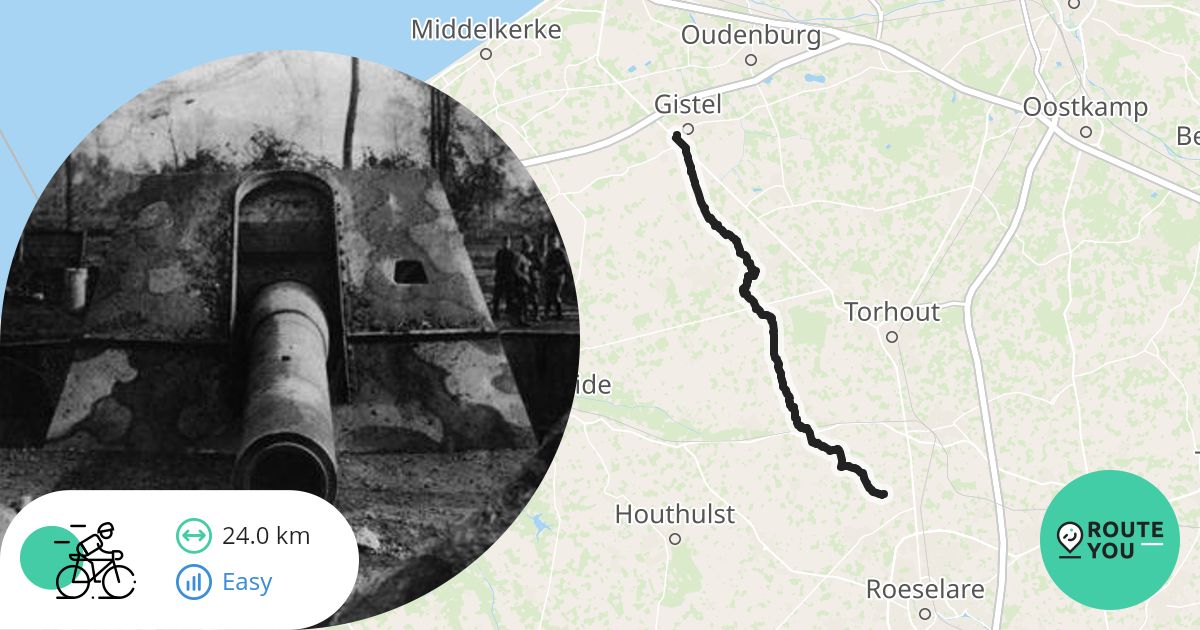 van-gistel-naar-gits-racefietsroute-routeyou