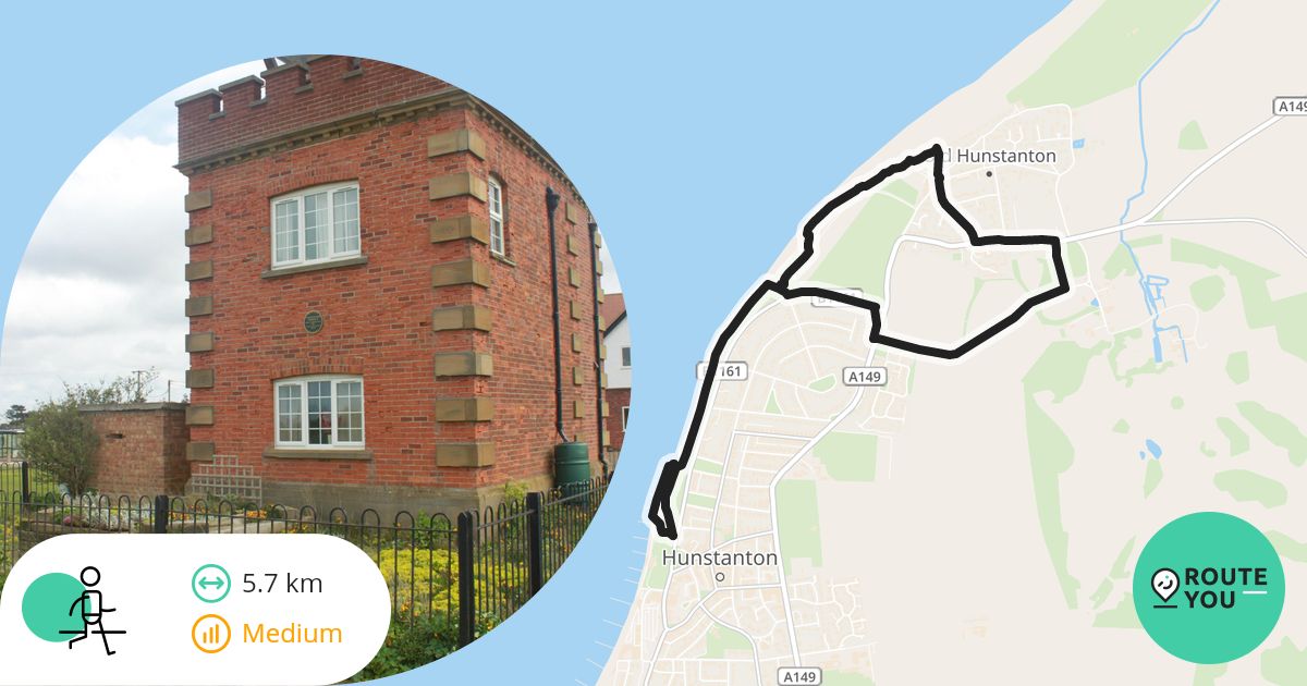 Hunstanton Cirkel - Wandelroute | RouteYou
