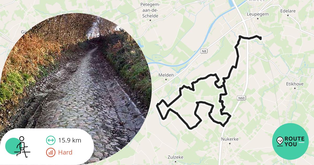 Op en rond de Koppenberg vanuit Leupegem - Wandelroute | RouteYou
