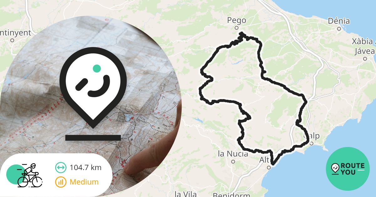 ALT G2R3 La Vall D'Ebo - Racefietsroute | RouteYou