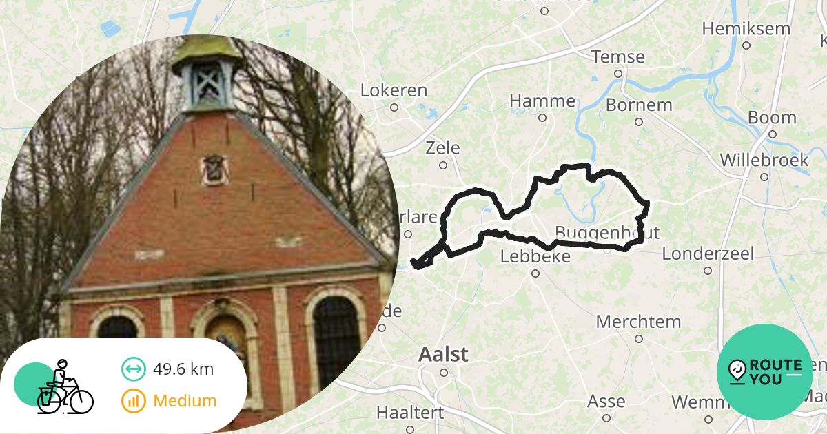 Lus Begint In Dendermonde 07 09 26 Recreatieve Fietsroute RouteYou
