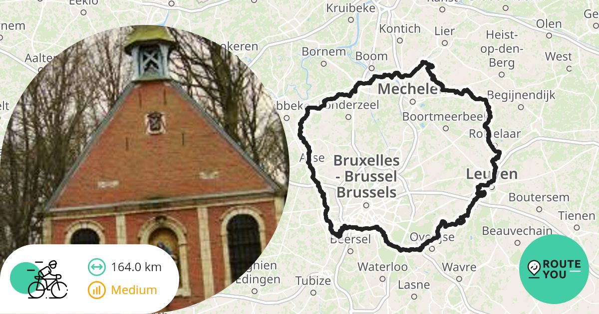 Duur Naar Leuven Racefietsroute RouteYou
