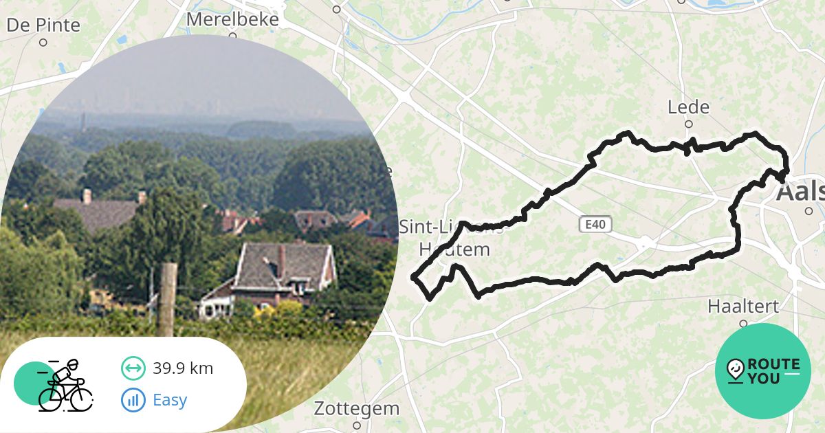 Lus Begint In Aalst 10 09 26 Racefietsroute RouteYou