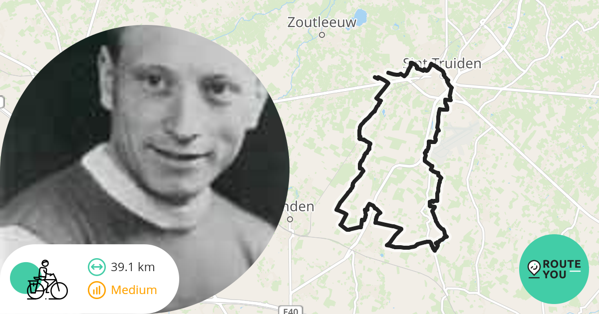 sinttruiden Recreatieve fietsroute RouteYou