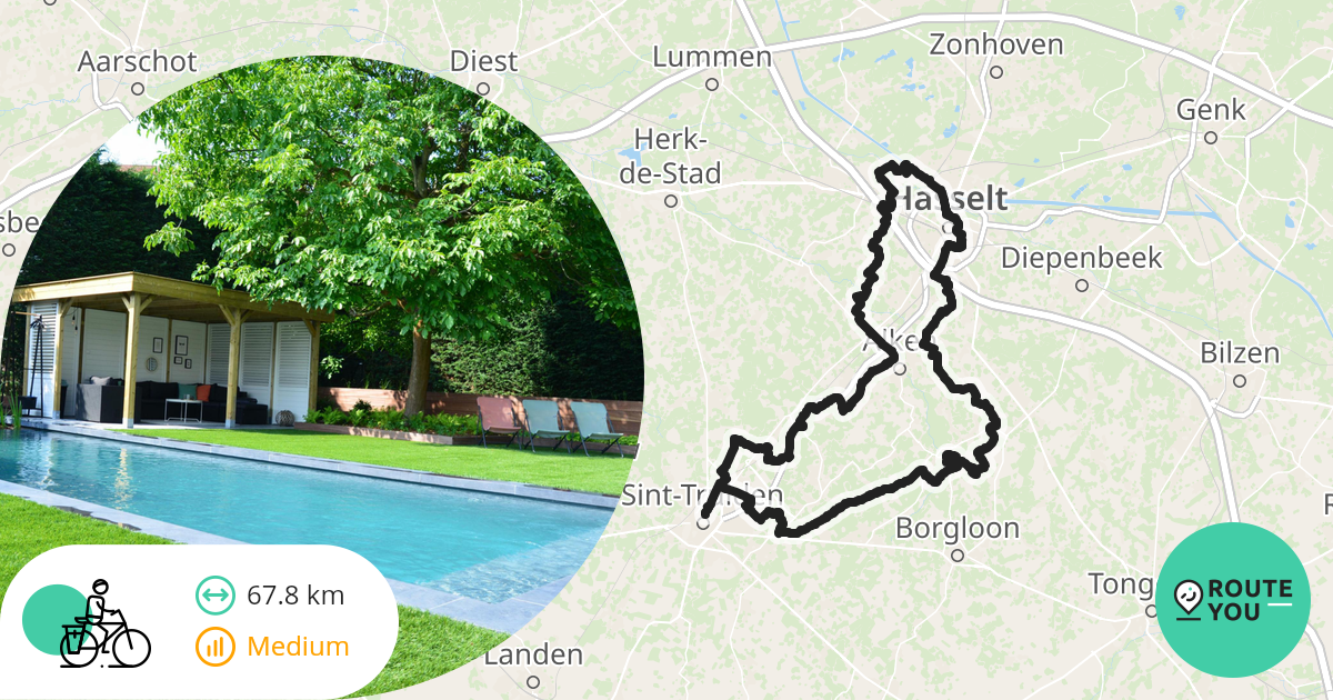 Sint Truiden - Recreatieve fietsroute | RouteYou