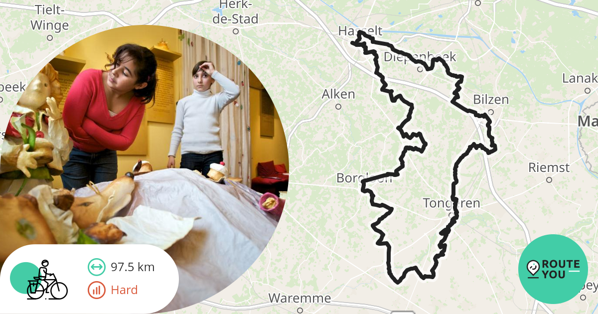 Recreatieve fietsroute