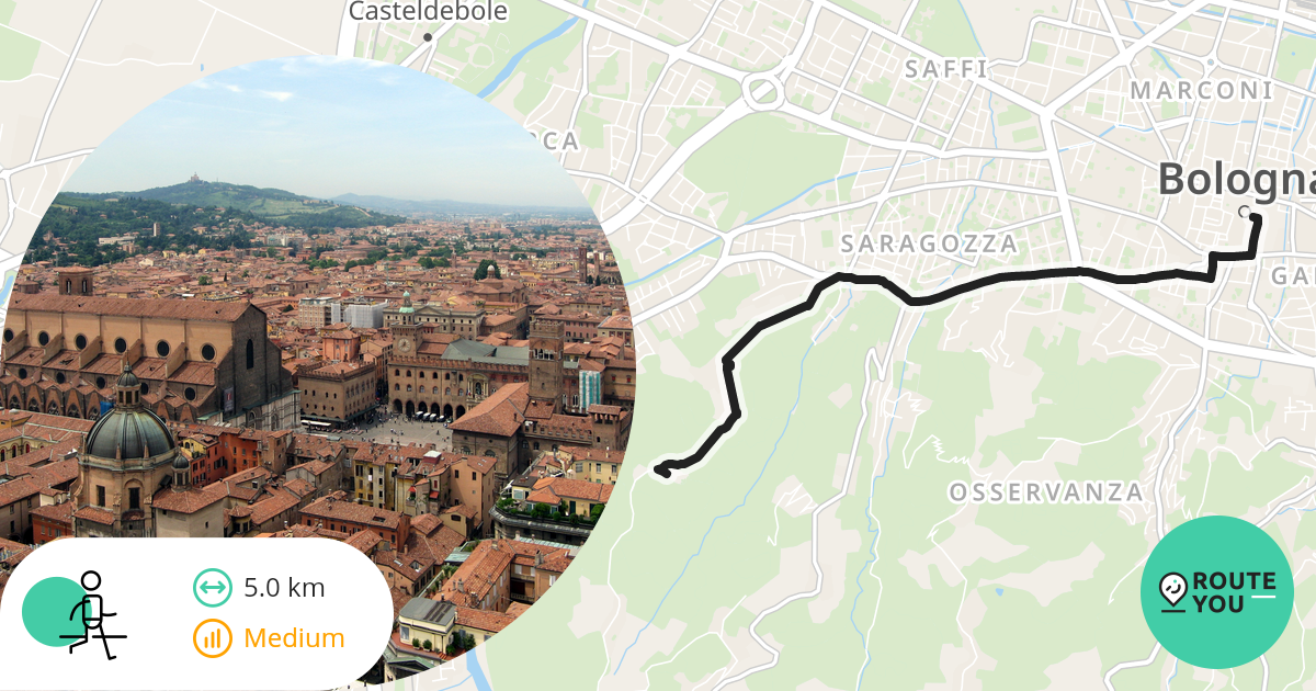 Portico Of San Luca Walk - Walking Route | RouteYou