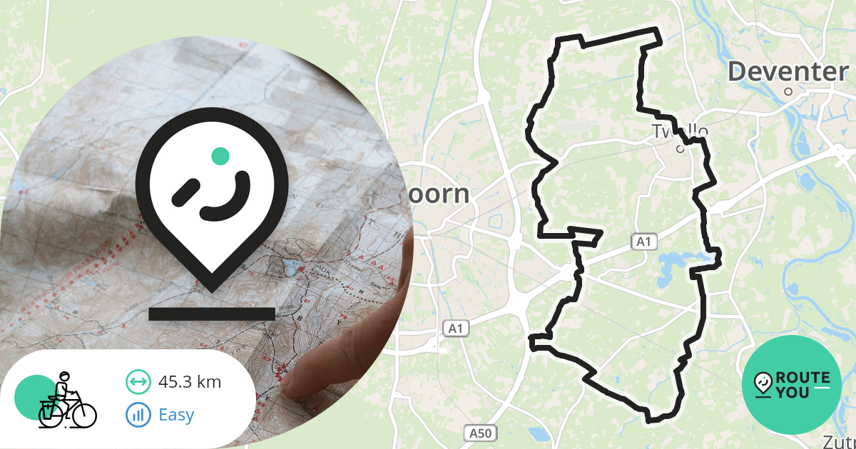 45 Veluws landleven - Fietsroute | RouteYou