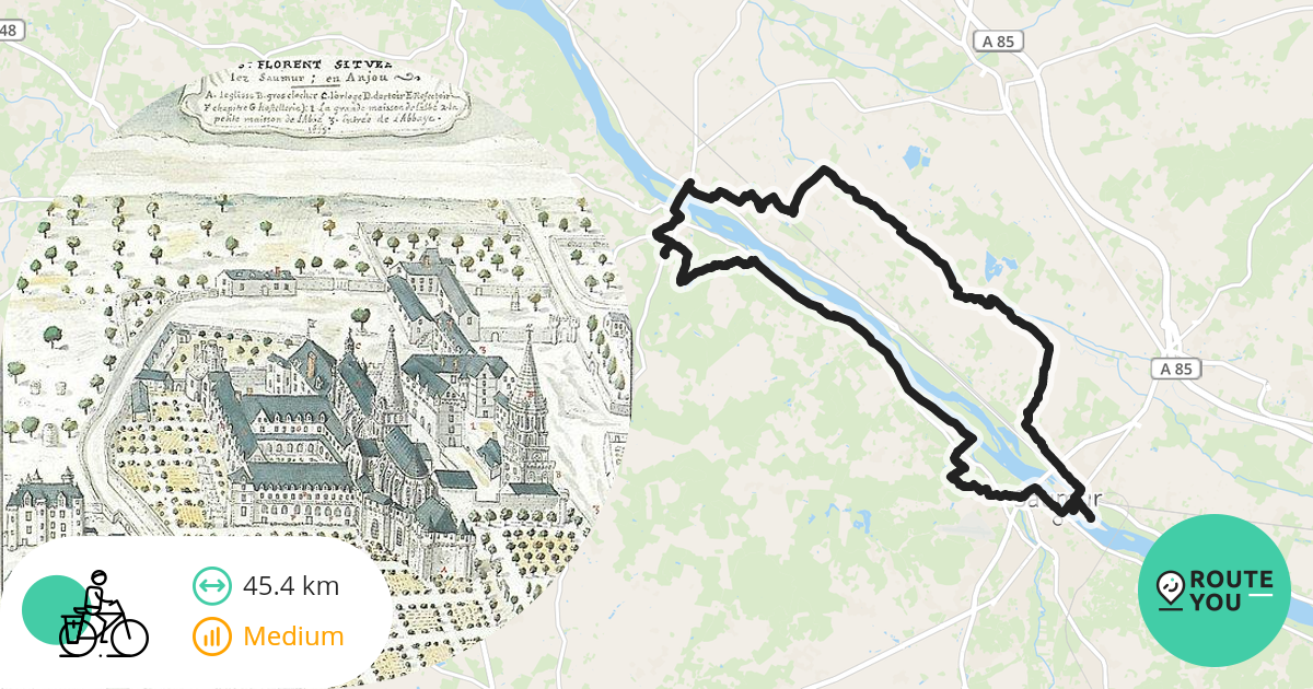 La Loire Et La Vall e De L Authion Balade V lo RouteYou la-loire-et-la-vall-e-de-l-authion-balade-v-lo-routeyou