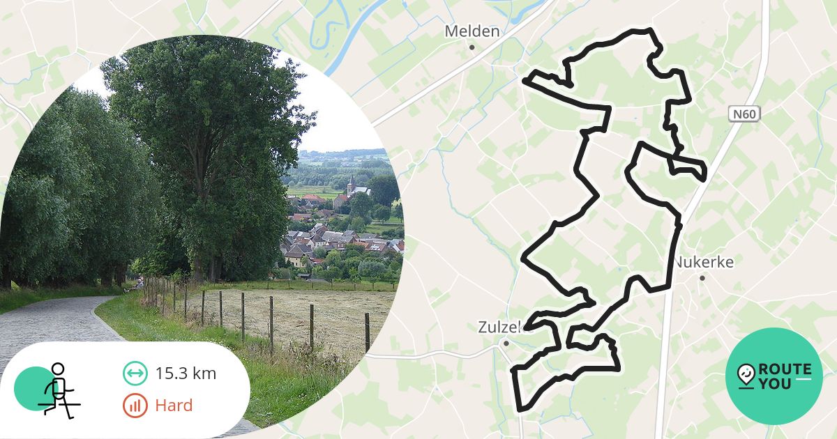 Koppenberg Wandelen - Wandelroute | RouteYou