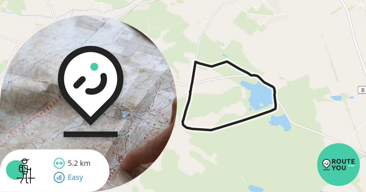 Rundweg Lausiger Teiche Hikingroute RouteYou