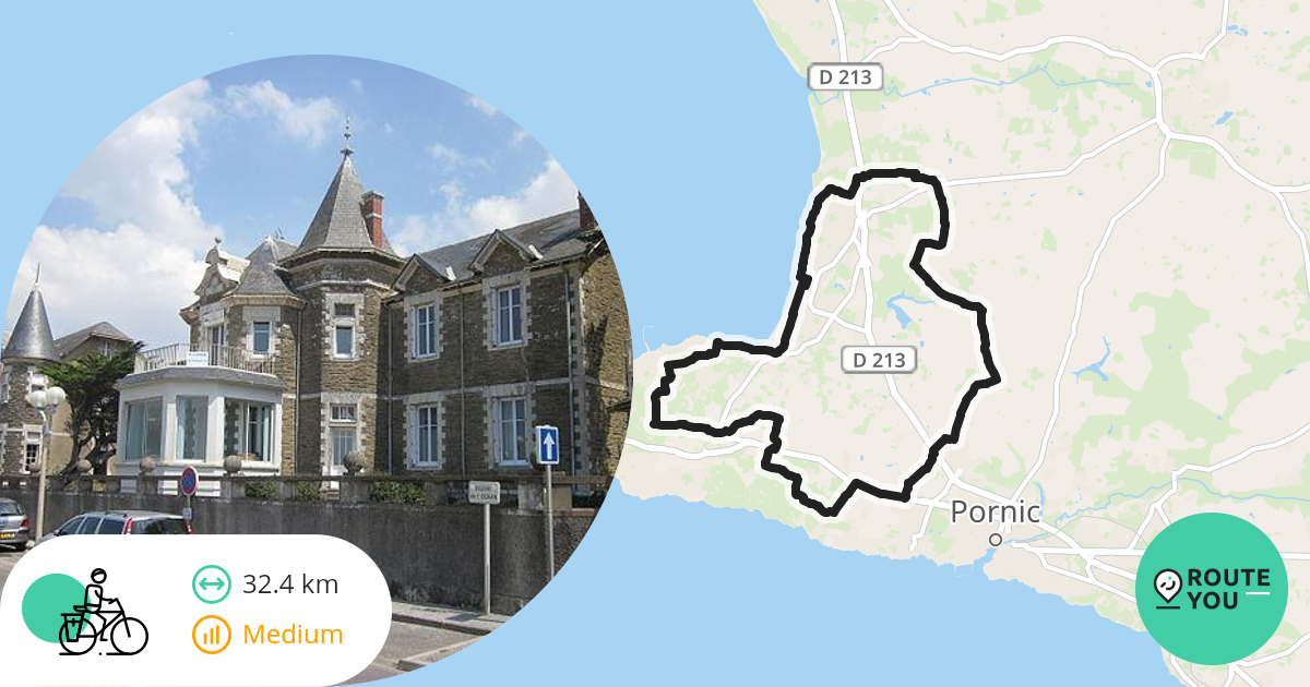 Balade en vélo à Saint-Michel-Chef-Chef avec vue sur La Plaine-sur-Mer ...