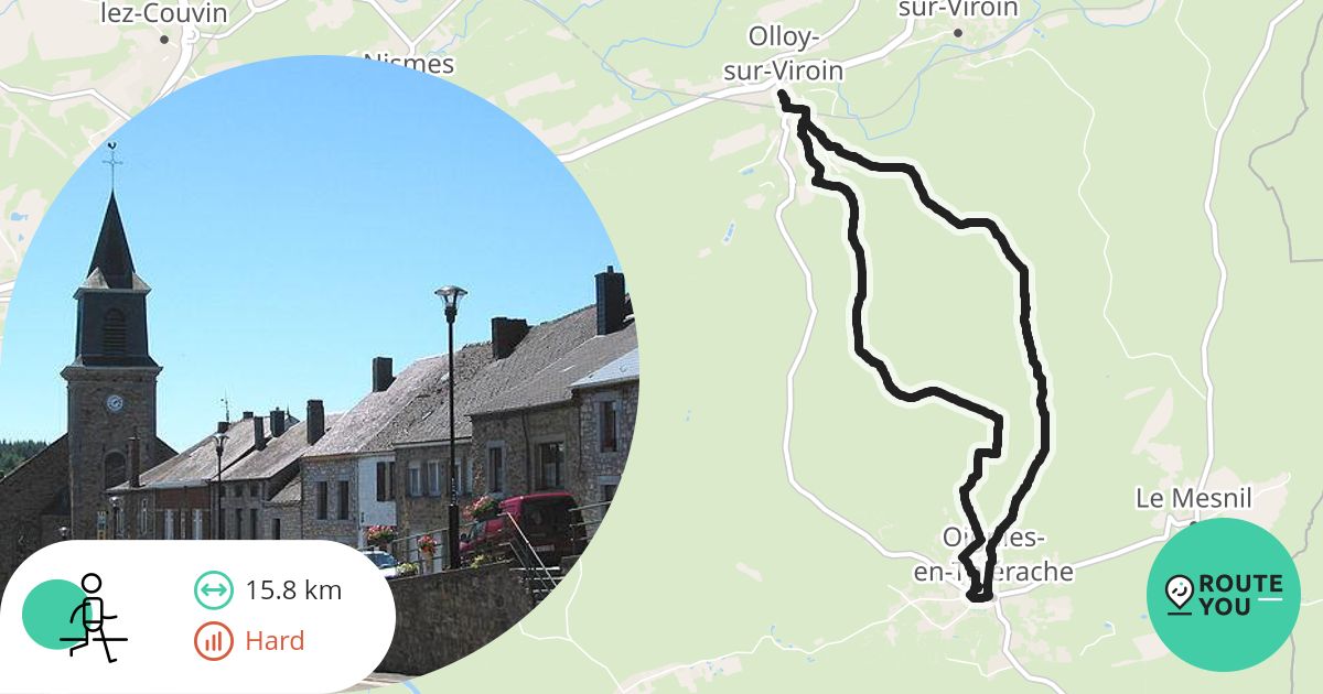 Oignies- Olloy -Oignies - Wandelroute | RouteYou