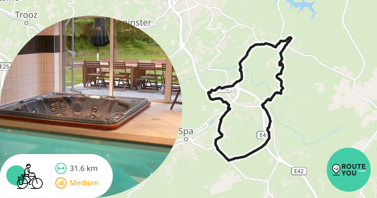Ontdekken van de omgeving langs Aérodrome de Spa-La Sauvenière ...